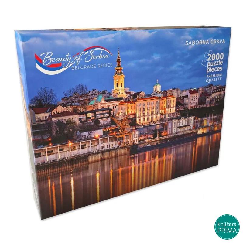 Puzzle BEAUTY OF SERBIA Saborna crkva 2000 