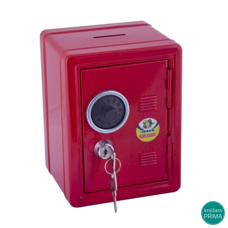 Kasica trezor JOLLY crvena 