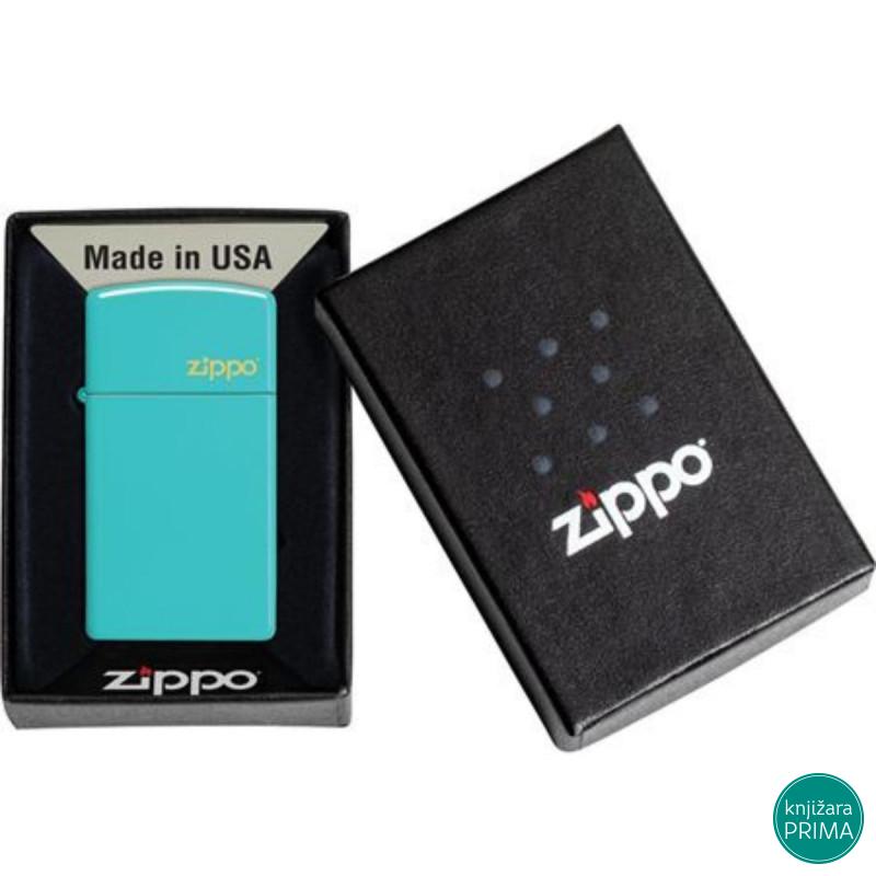 Upaljač ZIPPO Slim Turquoise 