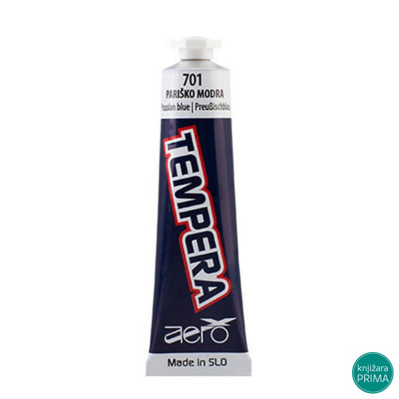 Tempera AERO 42ml - 701 pariško modra 