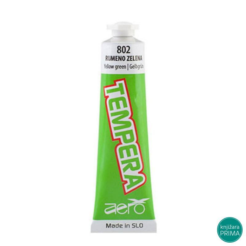 Tempera AERO 42ml - 802 rumeno zelena 