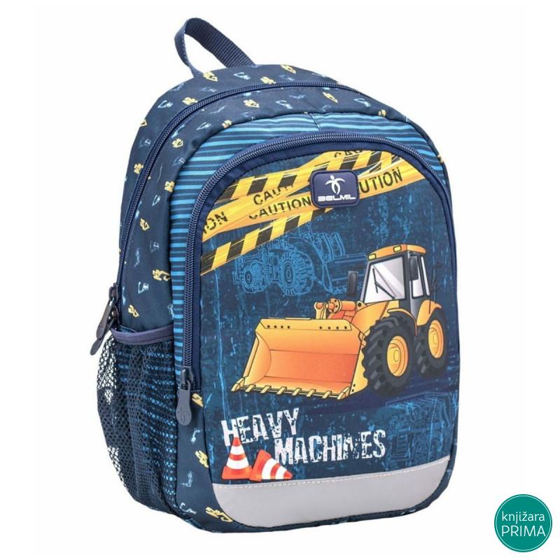 Ranac za vrtić BELMIL Kiddy - Heavy Machinery 