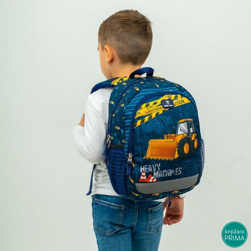 Ranac za vrtić BELMIL Kiddy - Heavy Machinery 