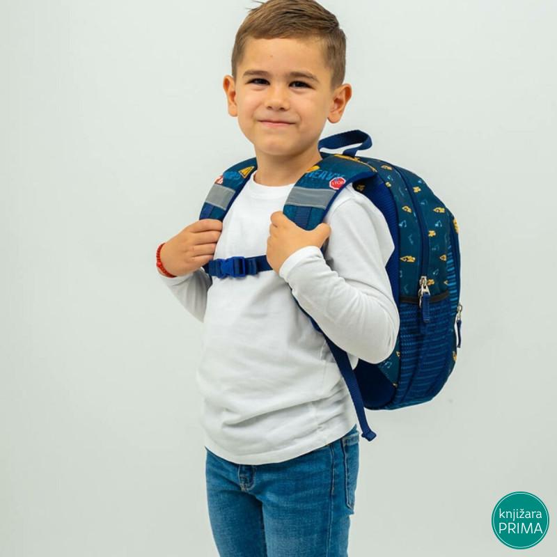 Ranac za vrtić BELMIL Kiddy - Heavy Machinery 