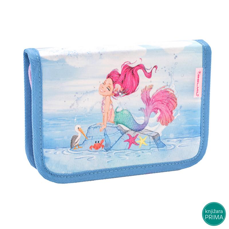 Prazna pernica BELMIL 1 zip - Beautiful Mermaid 