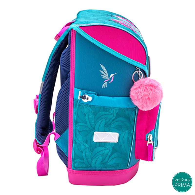 Anatomski ranac BELMIL Compact - Tropical Flamingo | Knjižara Prima