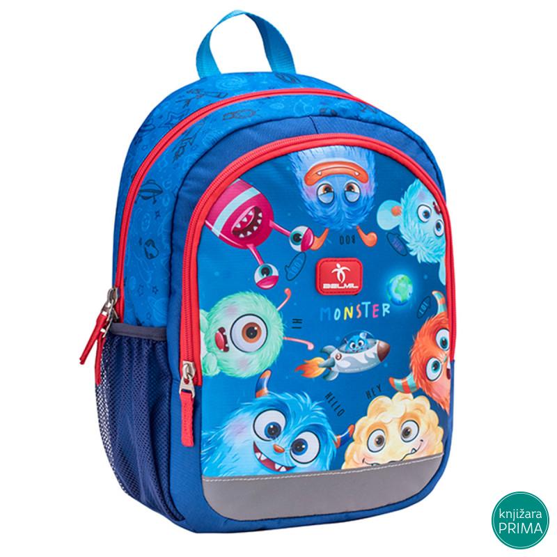 Ranac za vrtić BELMIL Kiddy - Cool Monsters 