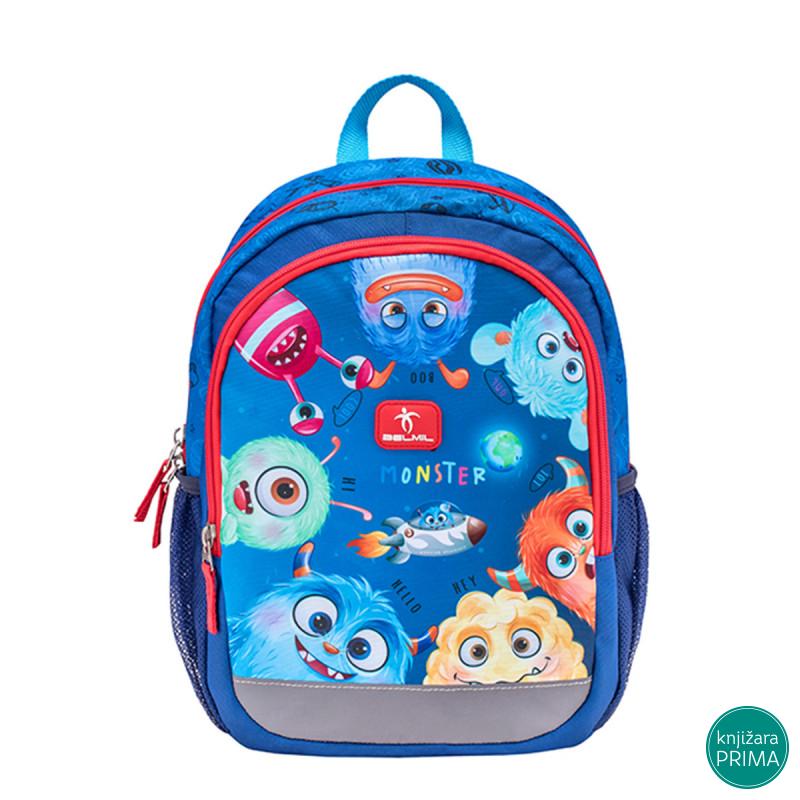 Ranac za vrtić BELMIL Kiddy - Cool Monsters 