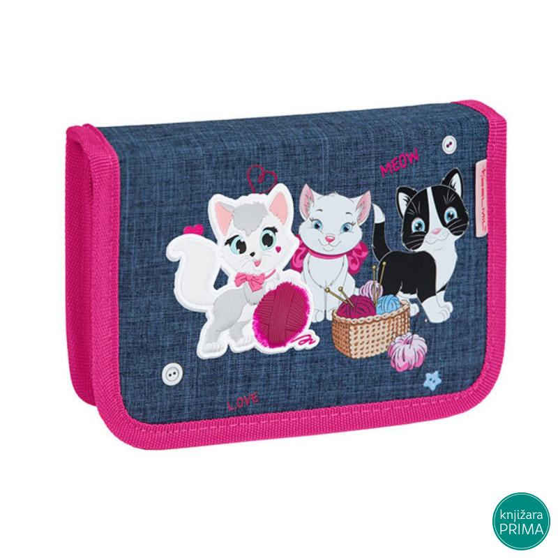 Prazna pernica BELMIL 1 zip - Lovely Kittens 