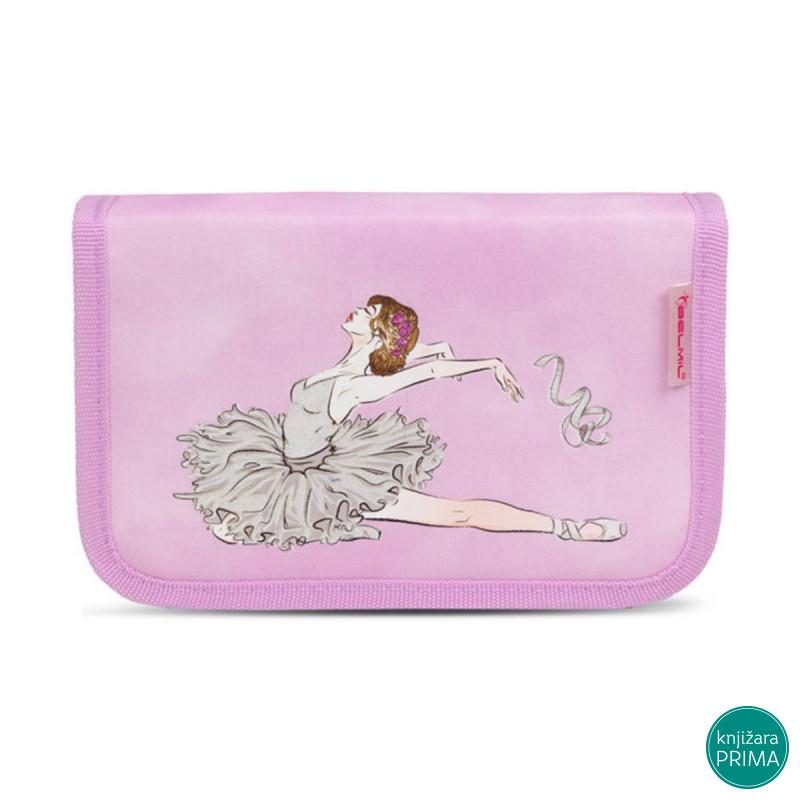 Prazna pernica BELMIL 1 zip - Ballerina Purple 