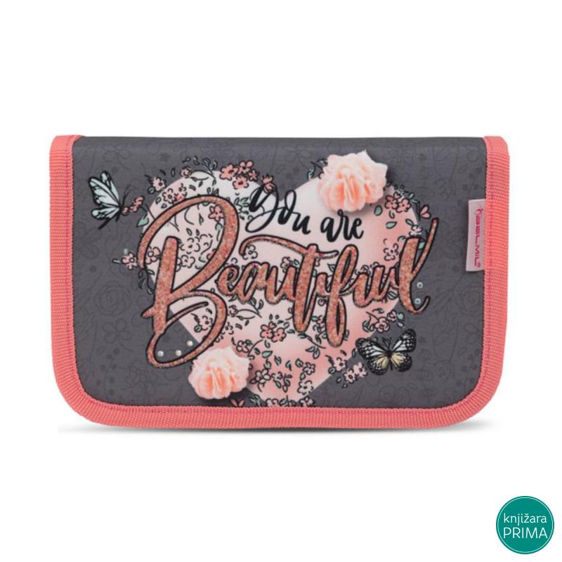 Prazna pernica BELMIL 1 zip - Bloomy Blossom 