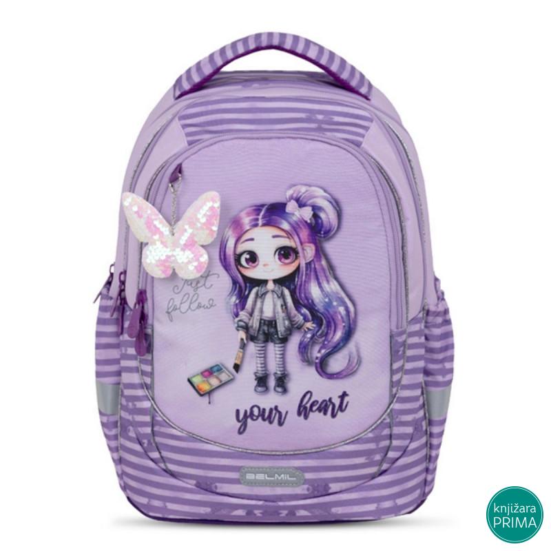 Anatomski ranac BELMIL Leisure - Violet Girl 