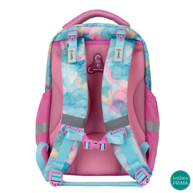 Anatomski ranac BELMIL Leisure - Aqua Rose | Knjižara Prima