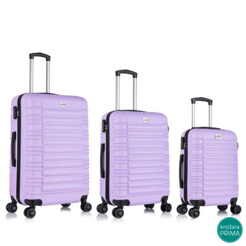 Set kofera SANREMO ljubičasti 