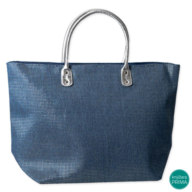 Torba za plažu NISSI silver 