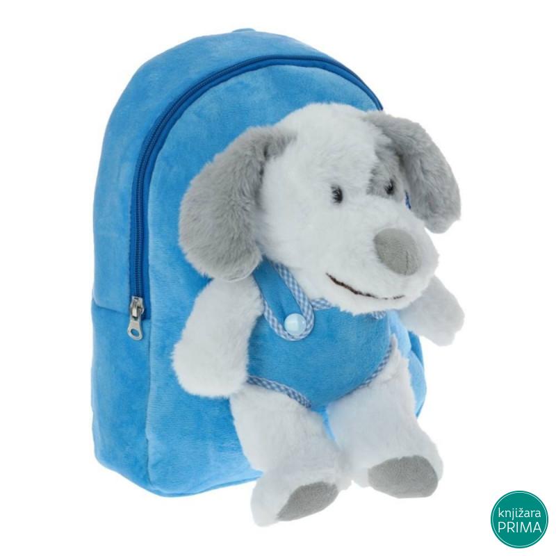 Ranac za vrtić Lush - Dog blue 