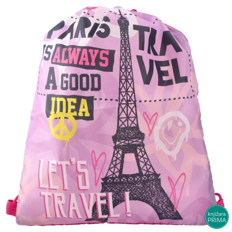 Torbica za patike PLAY - Paris Smile 