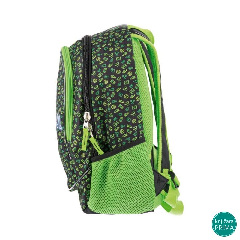 Školski ranac PLAY Smash - Football Neon 