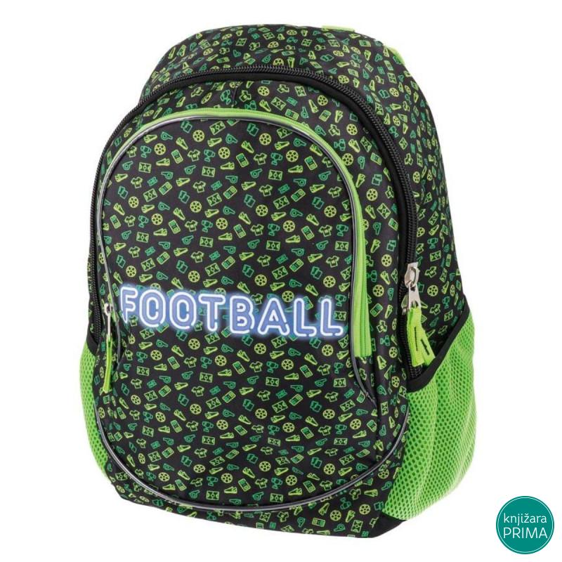 Školski ranac PLAY Smash - Football Neon 