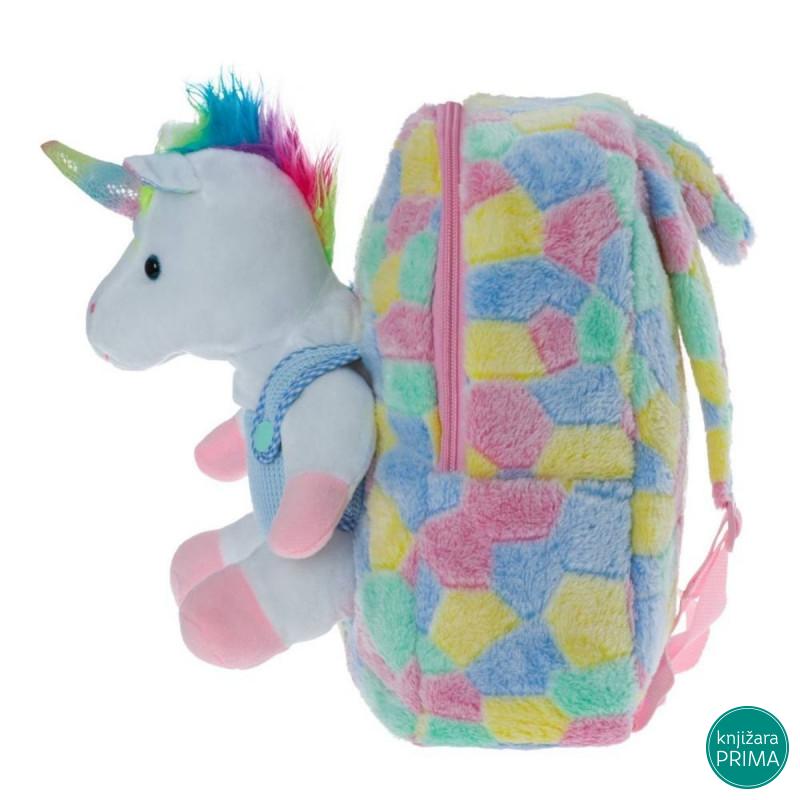 Ranac za vrtić Lush - Unicorn Colorful 