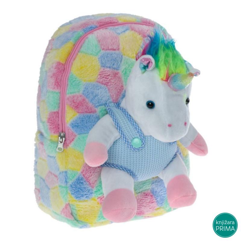 Ranac za vrtić Lush - Unicorn Colorful 