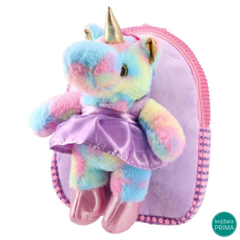 Ranac za vrtić Lush - Rainbow Unicorn 