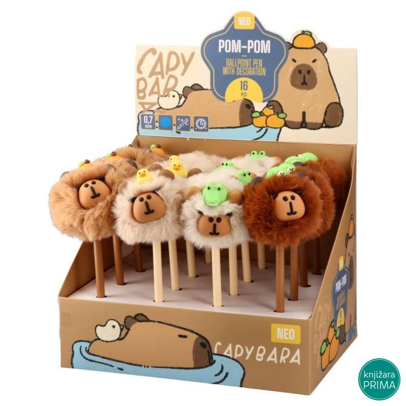Hemijska olovka POM POM - Capybara Kapibara 