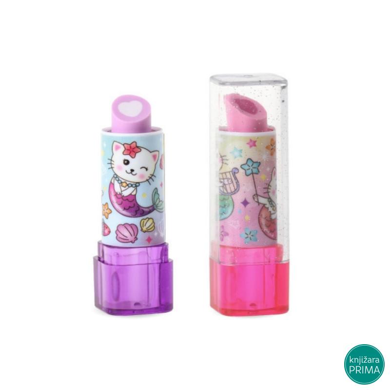 Gumica Meowmaid karmin 