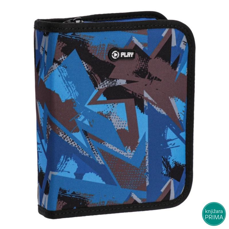 Puna pernica PLAY 1 zip - Grande Abstract Blue 