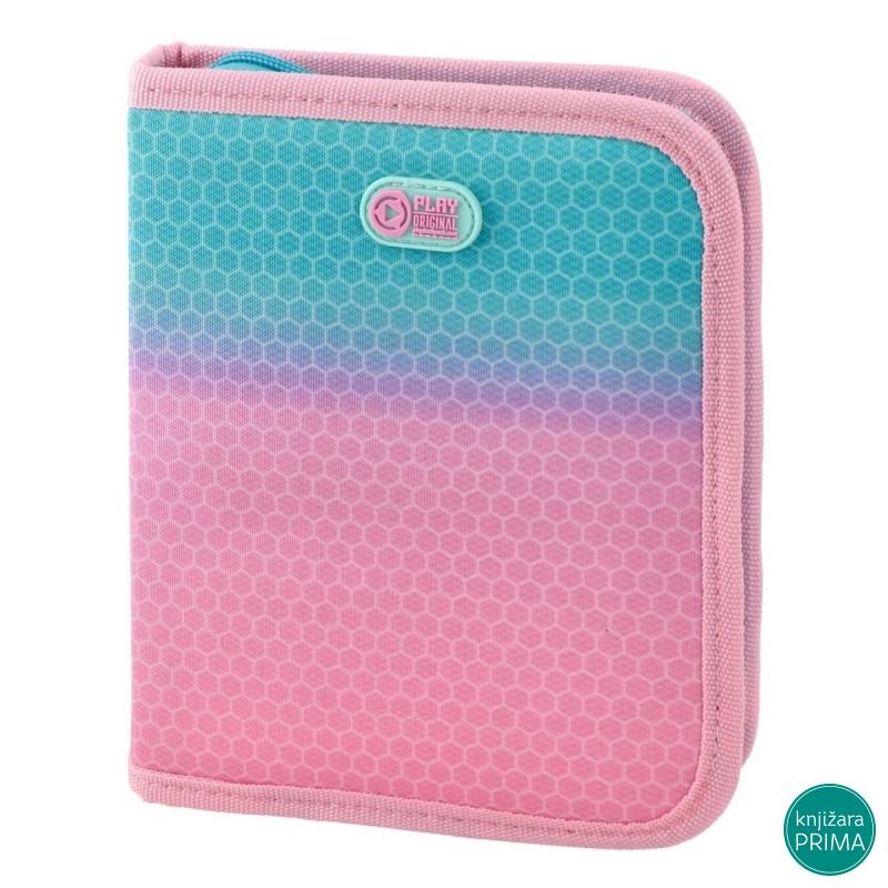 Puna pernica PLAY 1 zip grande - mint-roze 