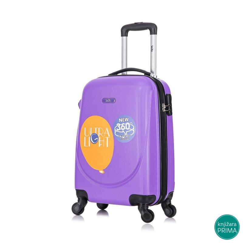 Set kofera Monaco ljubicasti 