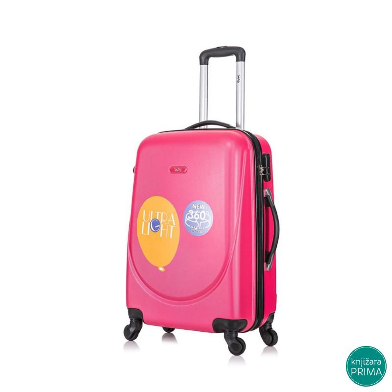 Set kofera Monaco pink 