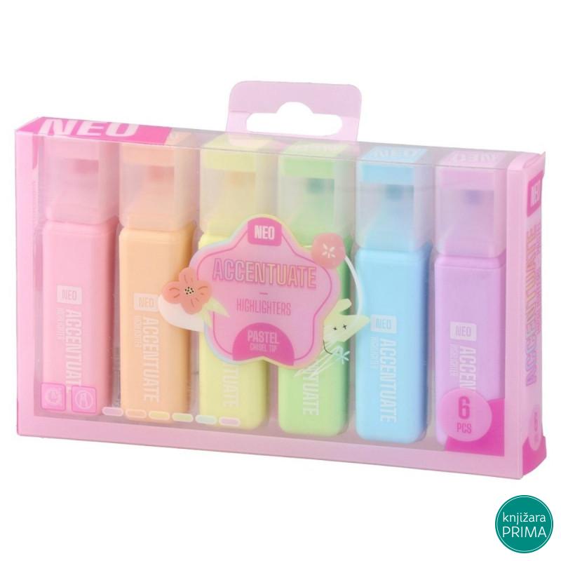 Set tekst markera - Pastel 