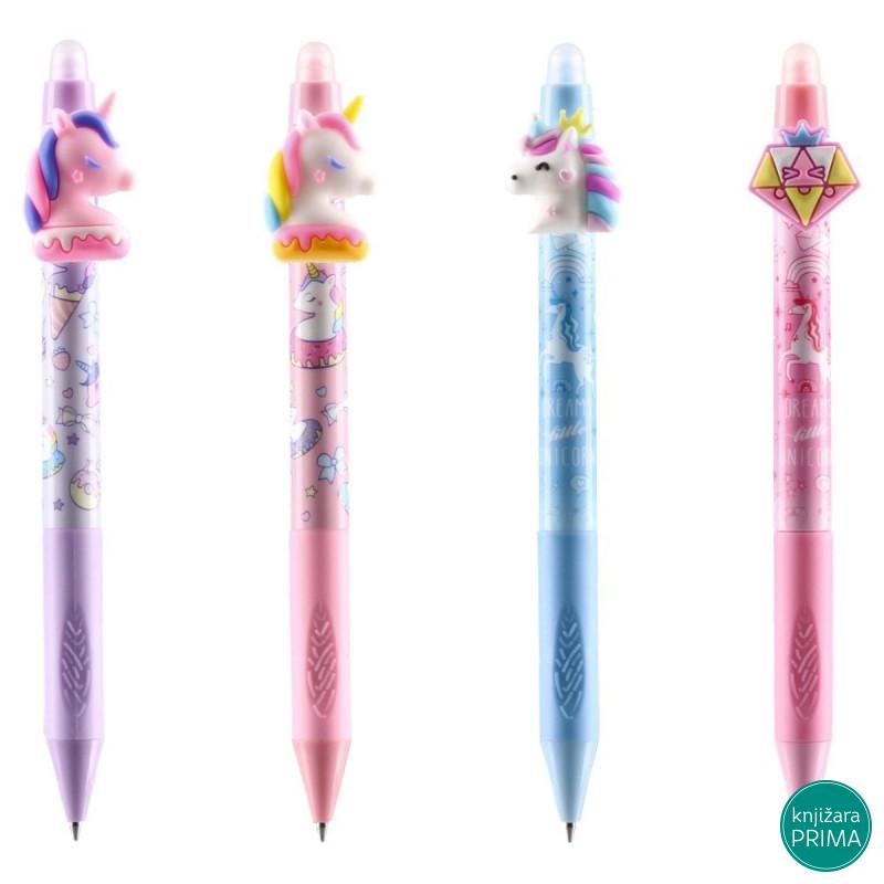 Hemijska olovka JUNIOR piši briši unicorn 