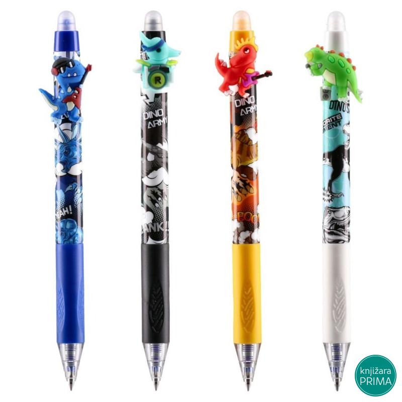Hemijska olovka JUNIOR piši briši dino 