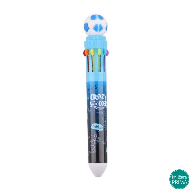 Hemijska olovka JUNIOR Sport 10 boja 