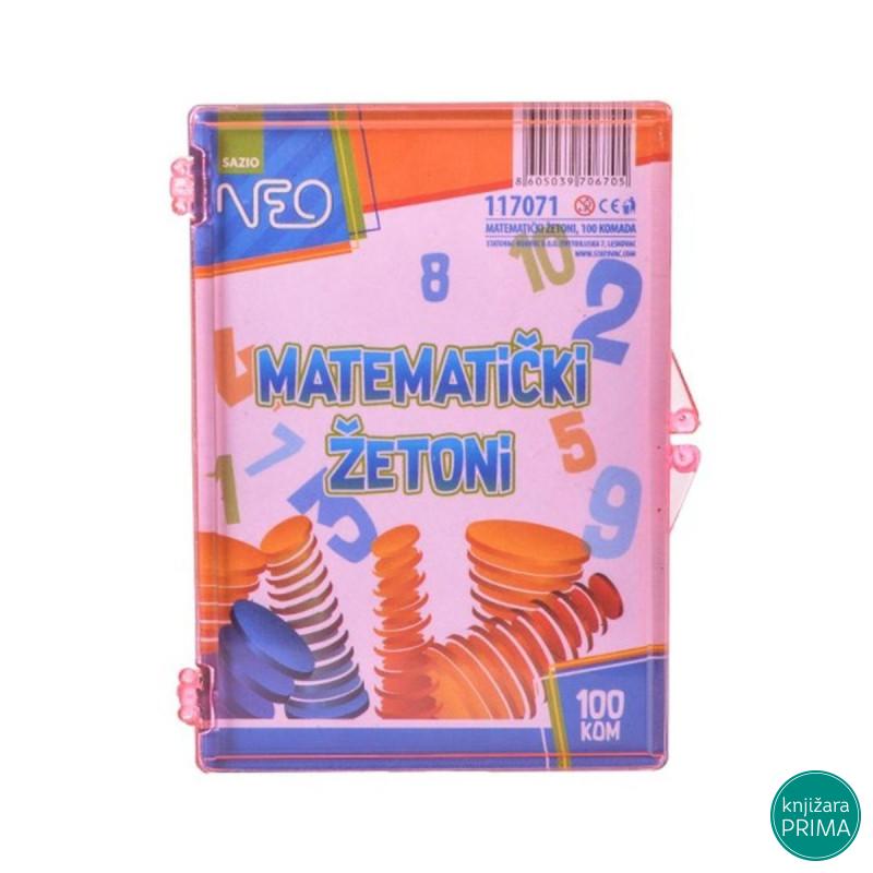 Žetoni za matematiku 100 komada 