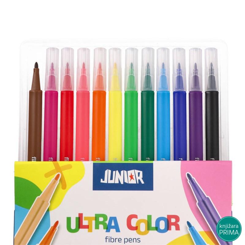 Flomasteri 12 JUNIOR Ultra color 