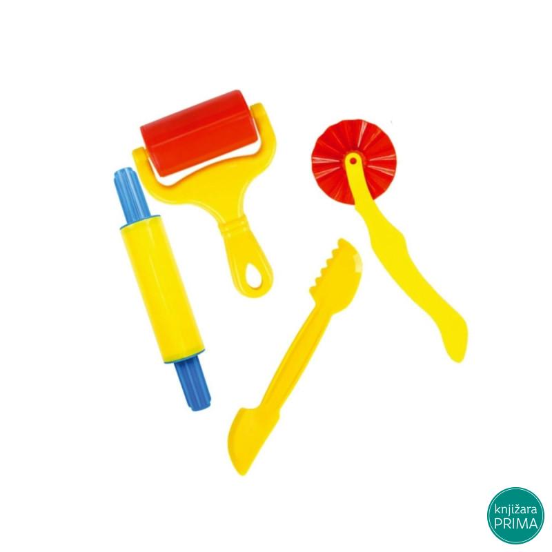 Set alata za oblikovanje plastelina 