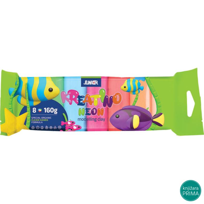 Plastelin 8 JUNIOR Neon 
