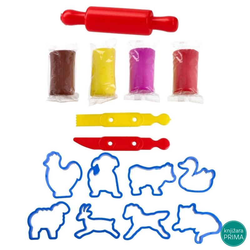 Play dough masa JUNIOR sa kalupima Farma 
