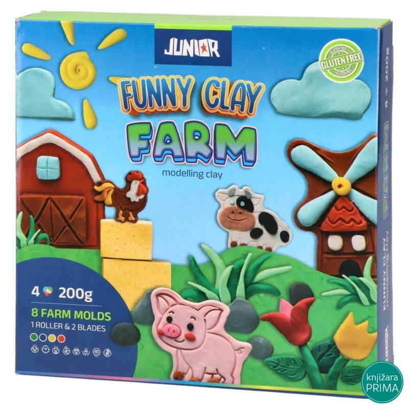 Play dough masa JUNIOR sa kalupima Farma 