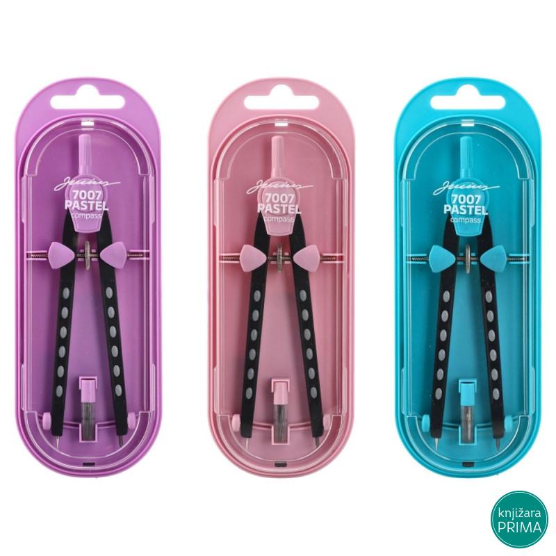 Metalni šestar PLAY pastel 