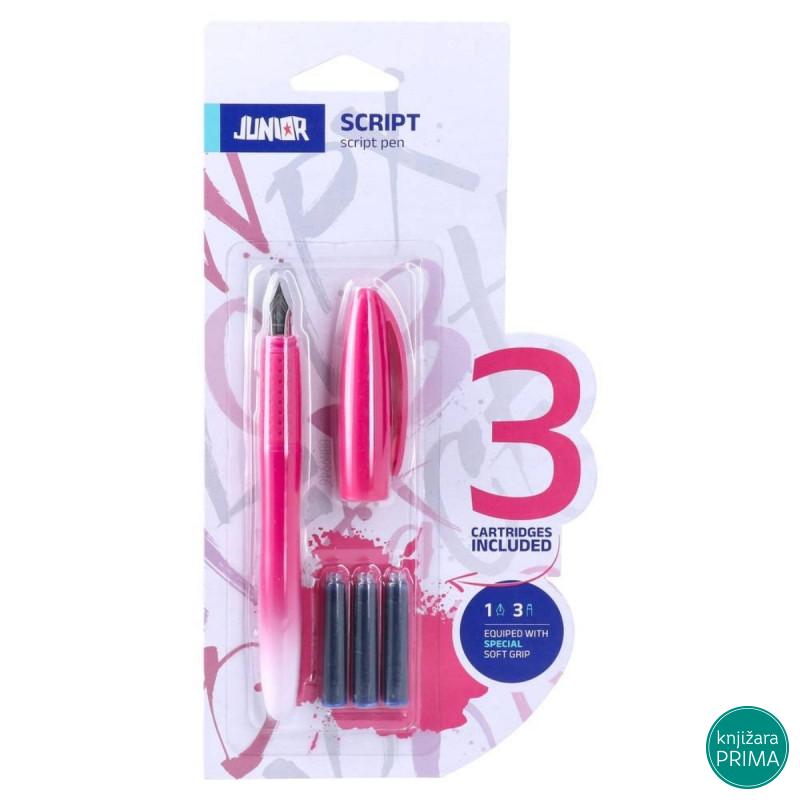 Penkalo JUNIOR Gradient sa tri patrone roze 