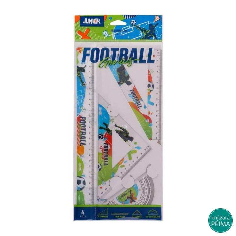 Set lenjira JUNIOR football 1/4 