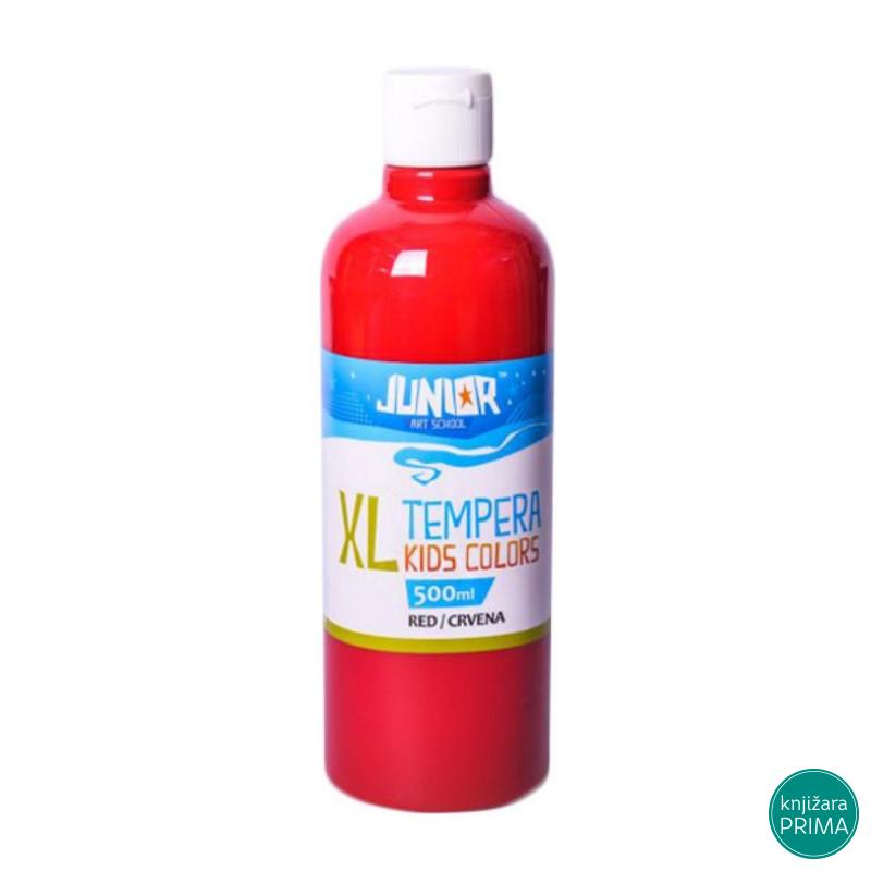 Tempera JUNIOR 500ml - crvena 