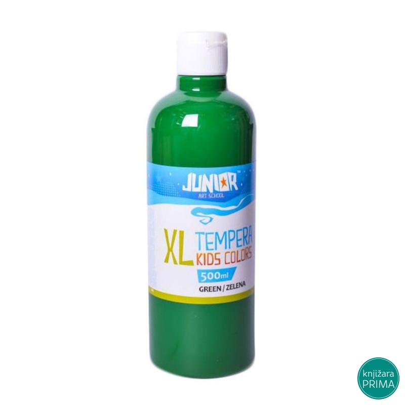 Tempera JUNIOR 500ml - zelena 