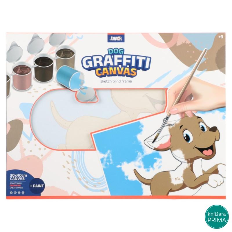 Oboj po projevima GRAFFITTI Kuca 30X40 