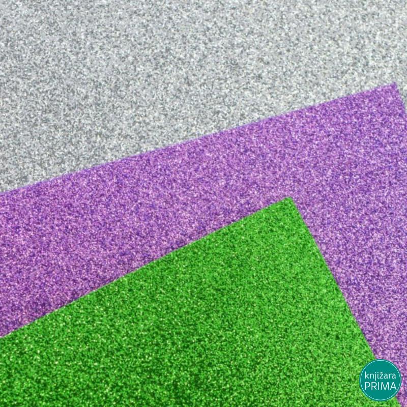 Eva pena glitter JUNIOR jedan komad A4 