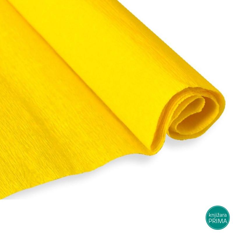 Krep papir JOLLY žuta 